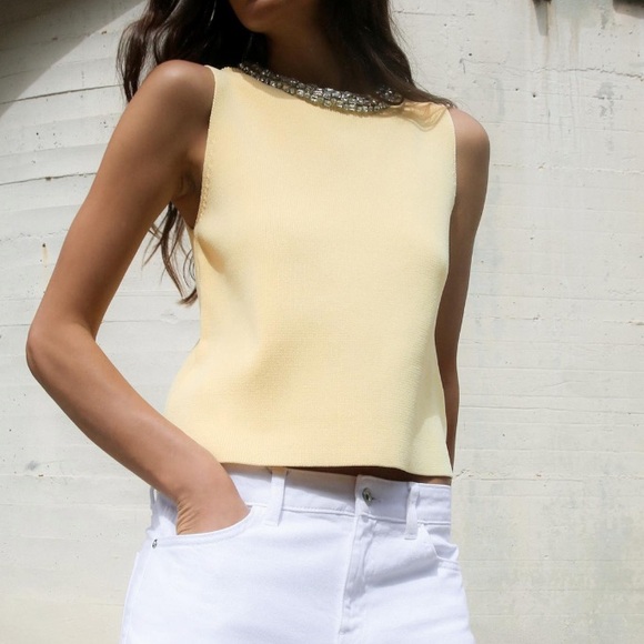 Zara jewel knit top - Picture 1 of 7